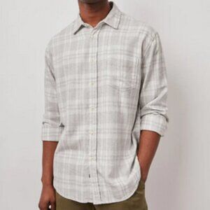 Rails Lennox Aluminum Melange Button Down Shirt Size XL